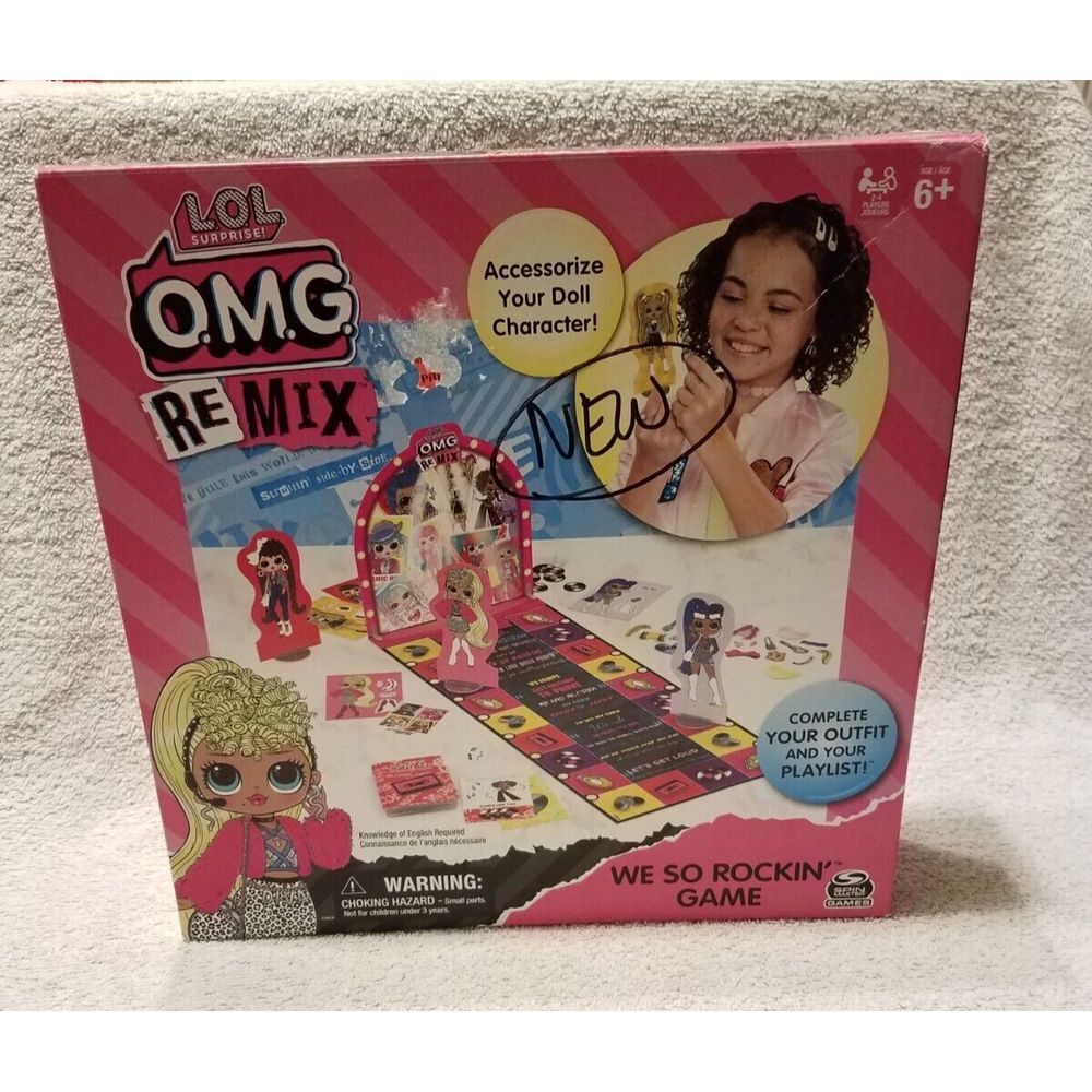 LOL Surprise OMG Remix (We So Rockin Game)‎ New in open box ALL There